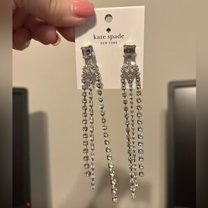 Kate Spade Shimmy Fringe Earrings NWT